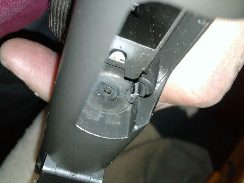 Speckled Breech Face